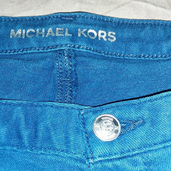 michael kors blue jeans